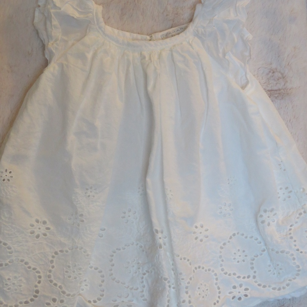 0-3 mos. - GIRLS EASTER/BAPTISM DRESS - NEVER WORN